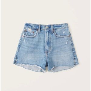 Abercrombie & Fitch High Rise Mom Shorts size 27/4